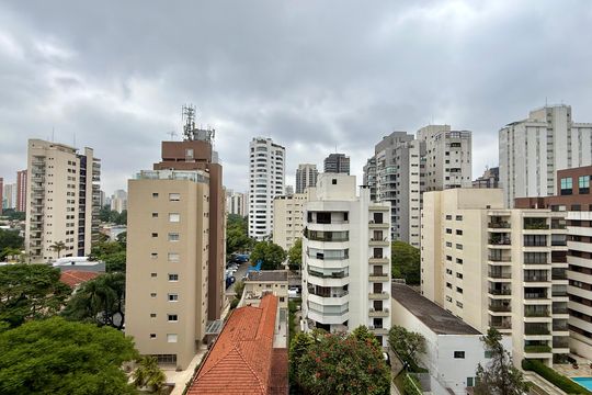 Vista de kitnet/studio para alugar com 0 quarto, 28m² em Campo Belo, São Paulo