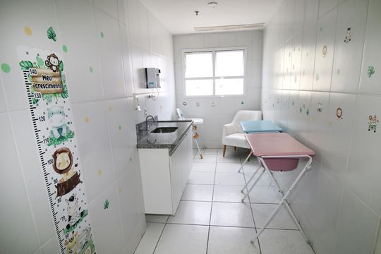 Área comum - Berçario de apartamento à venda com 3 quartos, 60m² em Madureira, Rio de Janeiro