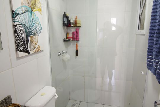 Banheiro da Suíte 1 de apartamento à venda com 3 quartos, 60m² em Madureira, Rio de Janeiro