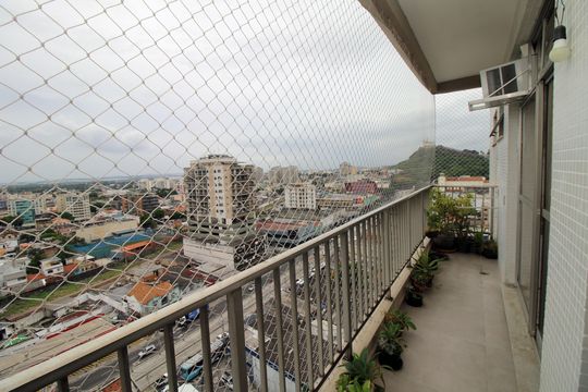 Varanda dos Quartos de apartamento à venda com 3 quartos, 115m² em Penha, Rio de Janeiro