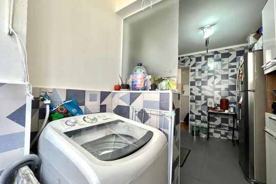 Área de Serviço de apartamento à venda com 2 quartos, 55m² em Parque Imperial, São Paulo
