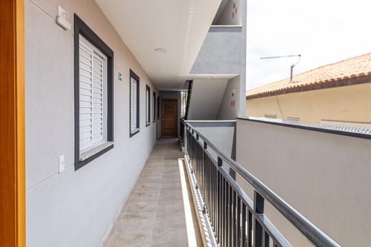 Área comum de apartamento para alugar com 2 quartos, 43m² em Vila Nova Mazzei, São Paulo