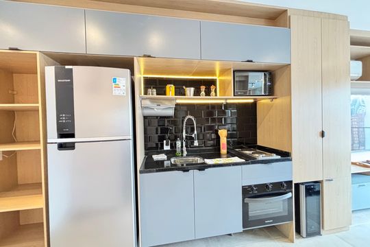 Studio de kitnet/studio à venda com 1 quarto, 26m² em Vila Olímpia, São Paulo