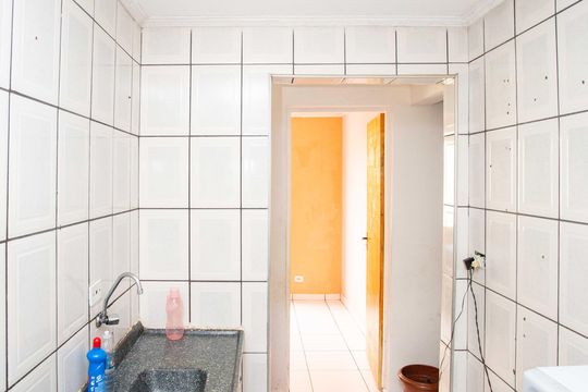 Cozinha de apartamento à venda com 2 quartos, 55m² em Conceição, Diadema