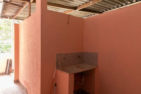 Área de Serviço de casa para alugar com 1 quarto, 49m² em Vila Nova Curuca, São Paulo