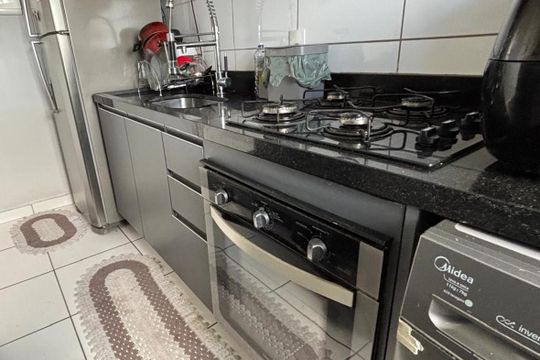 Cozinha  de apartamento para alugar com 2 quartos, 42m² em Parque Bristol, São Bernardo do Campo