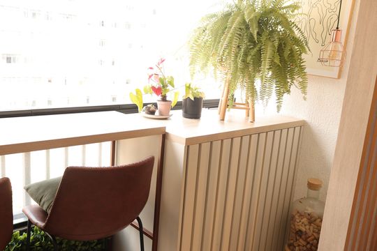 Varanda de kitnet/studio à venda com 1 quarto, 25m² em Centro Histórico de São Paulo, São Paulo
