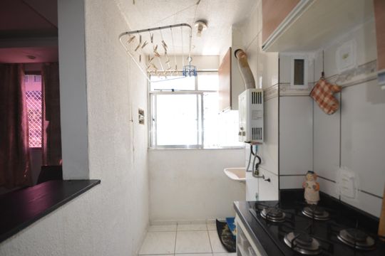 Cozinha e Área de Serviço de apartamento para alugar com 2 quartos, 50m² em Honório Gurgel, Rio de Janeiro