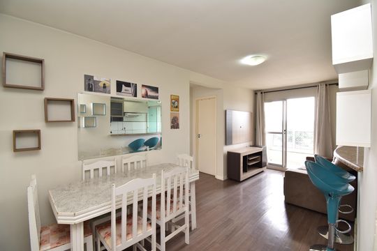 Sala de apartamento para alugar com 2 quartos, 58m² em Bairro Alto, Curitiba