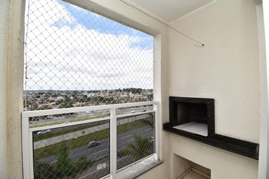 Sacada com Churrasqueira de apartamento para alugar com 2 quartos, 58m² em Bairro Alto, Curitiba