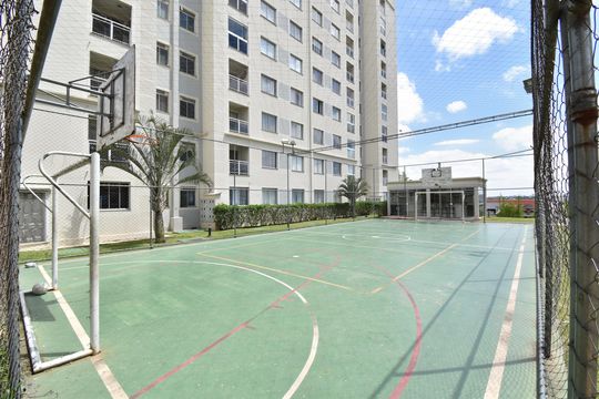 Área comum - Quadra Poliesportiva de apartamento para alugar com 2 quartos, 58m² em Bairro Alto, Curitiba