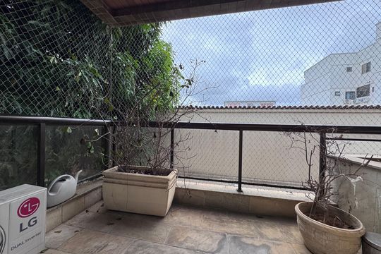 Suíte 1 - Varanda de apartamento à venda com 4 quartos, 193m² em Recreio dos Bandeirantes, Rio de Janeiro