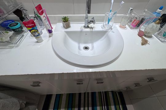 Banheiro Social de apartamento à venda com 4 quartos, 193m² em Recreio dos Bandeirantes, Rio de Janeiro