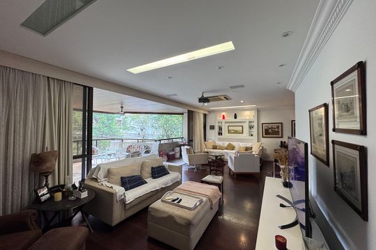 Sala de apartamento à venda com 4 quartos, 193m² em Recreio dos Bandeirantes, Rio de Janeiro