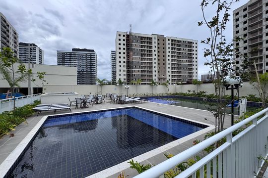 Área comum de apartamento à venda com 2 quartos, 52m² em Barra Olímpica, Rio de Janeiro