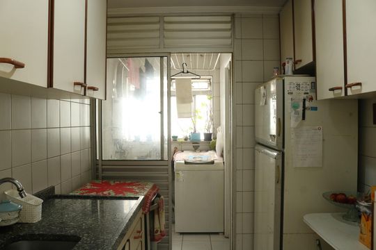 Cozinha de apartamento à venda com 2 quartos, 75m² em Pompeia, São Paulo