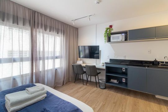 Apartamento para alugar com 1 quarto, 25m² em Paraíso, São Paulo