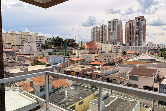 Varanda de apartamento à venda com 3 quartos, 77m² em Jardim Messina, Jundiaí