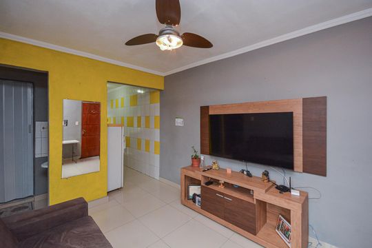 Sala de apartamento para alugar com 2 quartos, 47m² em Vila Campo Grande, São Paulo