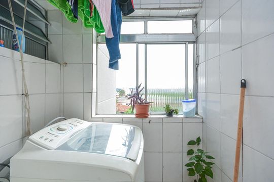 Área de Serviço de apartamento para alugar com 2 quartos, 47m² em Vila Campo Grande, São Paulo