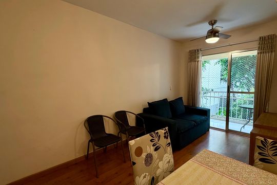 Sala de apartamento à venda com 2 quartos, 57m² em Vila Lageado, São Paulo