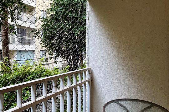 Varanda Sala de apartamento à venda com 2 quartos, 57m² em Vila Lageado, São Paulo