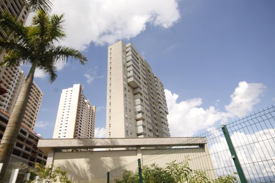 Fachada de apartamento à venda com 3 quartos, 113m² em Vila da Serra, Nova Lima