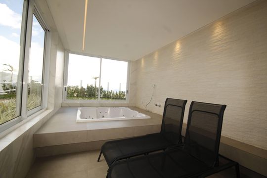 Área comum de apartamento à venda com 3 quartos, 113m² em Vila da Serra, Nova Lima