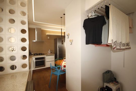 Área de Serviço de apartamento à venda com 3 quartos, 113m² em Vila da Serra, Nova Lima