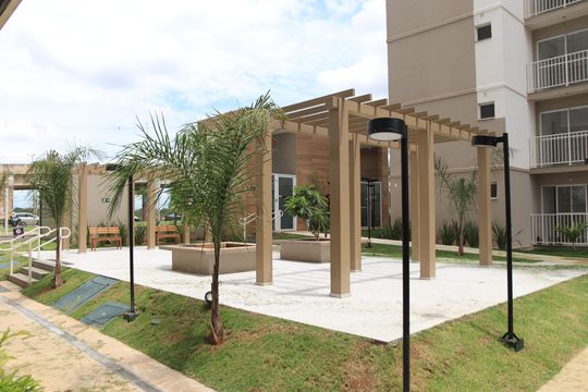 Área comum de apartamento para alugar com 3 quartos, 69m² em Fazenda Crimeia Caveiras, Goiânia