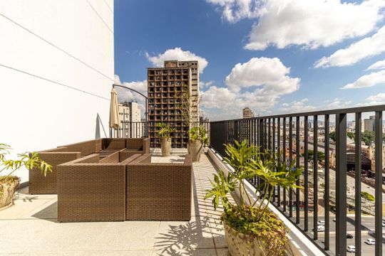 Solário de kitnet/studio à venda com 1 quarto, 24m² em Centro Histórico de São Paulo, São Paulo
