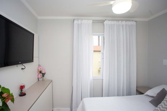 Quarto 1 de apartamento à venda com 2 quartos, 49m² em Campanário, Diadema