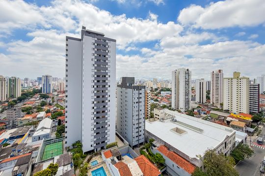 Vista do Quarto Térreo  de apartamento à venda com 2 quartos, 81m² em Vila Mariana, São Paulo