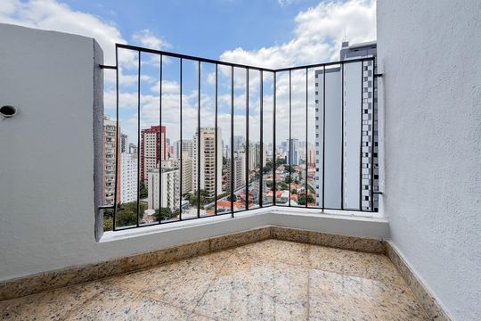 Varanda do Quarto Térreo  de apartamento à venda com 2 quartos, 81m² em Vila Mariana, São Paulo