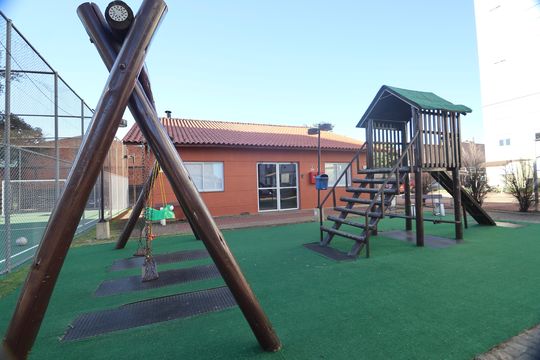 Área comum - Playground de apartamento à venda com 2 quartos, 52m² em Fátima, Canoas