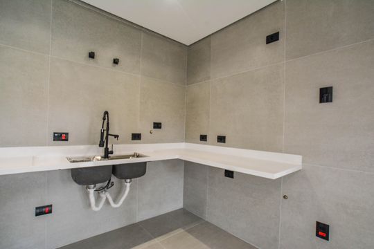 Cozinha e Área de Serviço de casa à venda com 3 quartos, 155m² em Utinga, Santo André