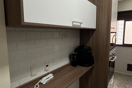 Cozinha de apartamento para alugar com 2 quartos, 80m² em Vila Floresta, Santo André