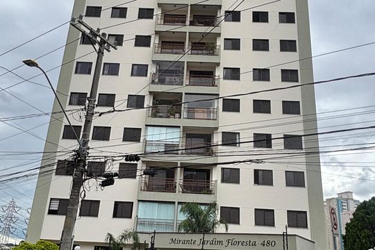 Fachada de apartamento para alugar com 2 quartos, 80m² em Vila Floresta, Santo André