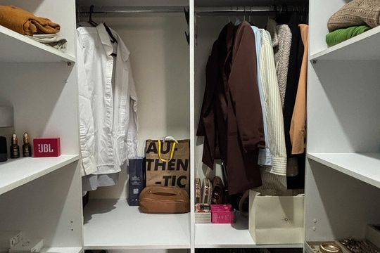 Closet da Suíte de apartamento para alugar com 2 quartos, 80m² em Vila Floresta, Santo André