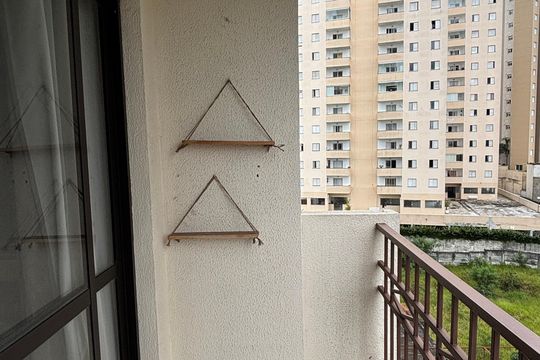 Varanda Sala  de apartamento para alugar com 2 quartos, 80m² em Vila Floresta, Santo André