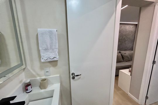 Banheiro 1 de apartamento à venda com 2 quartos, 75m² em Picanço, Guarulhos