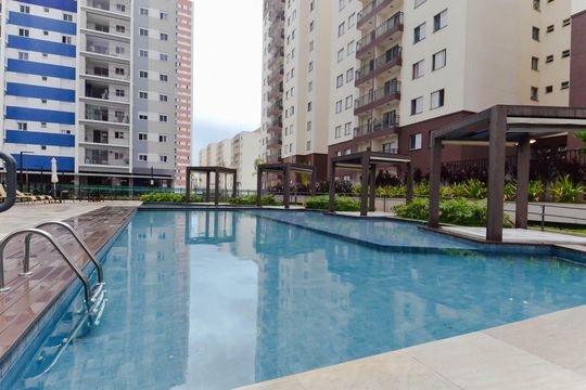 Área comum - Piscina de apartamento à venda com 2 quartos, 75m² em Picanço, Guarulhos
