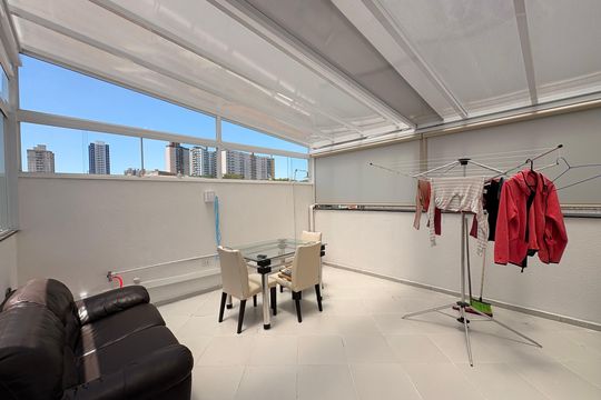 Cobertura de apartamento à venda com 2 quartos, 112m² em Vila Alzira, Santo André
