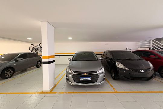 Garagem de apartamento à venda com 2 quartos, 112m² em Vila Alzira, Santo André