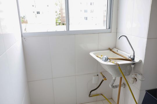 Lavanderia de apartamento para alugar com 2 quartos, 42m² em Jardim do Lago, Osasco