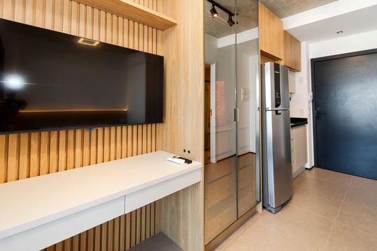 Studio de kitnet/studio à venda com 1 quarto, 26m² em Brooklin, São Paulo