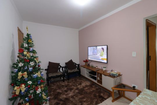 Sala de apartamento para alugar com 2 quartos, 54m² em Jardim Progresso, Santo André