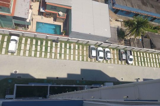Área externa de apartamento para alugar com 2 quartos, 40m² em Anchieta, Nilópolis