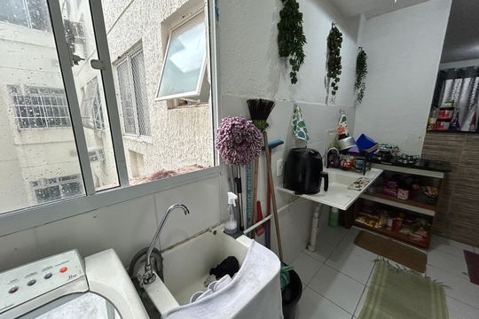 Área de Serviço de apartamento à venda com 2 quartos, 40m² em Tomás Coelho, Rio de Janeiro