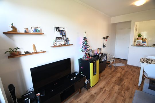 Sala de apartamento à venda com 2 quartos, 76m² em Vila Industrial (campinas), Campinas